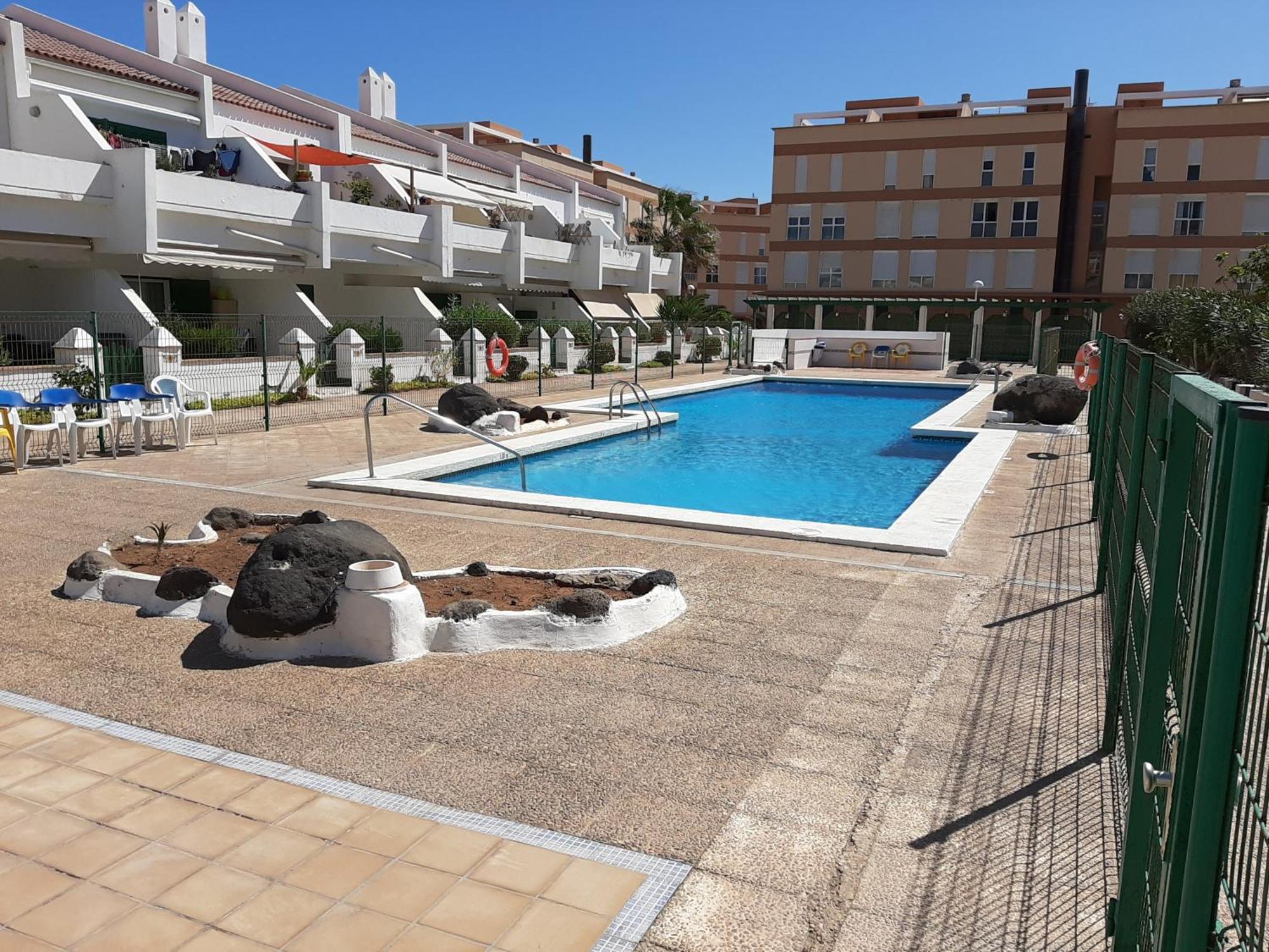 Ferienwohnung Balancon Pool El Médano Exterior foto